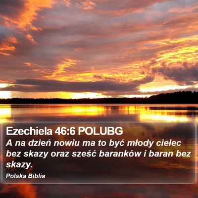 Ezechiela 46:6 POLUBG Bible Verse Image