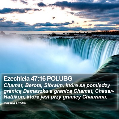 Ezechiela 47:16 POLUBG Bible Verse Image