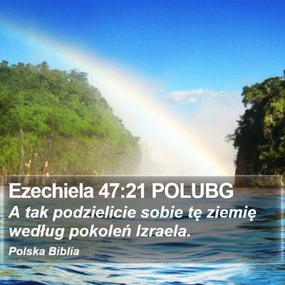 Ezechiela 47:21 POLUBG Bible Verse Image