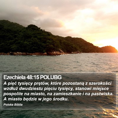 Ezechiela 48:15 POLUBG Bible Verse Image