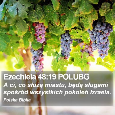 Ezechiela 48:19 POLUBG Bible Verse Image