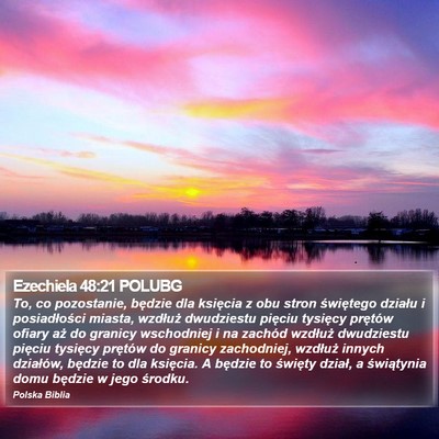 Ezechiela 48:21 POLUBG Bible Verse Image