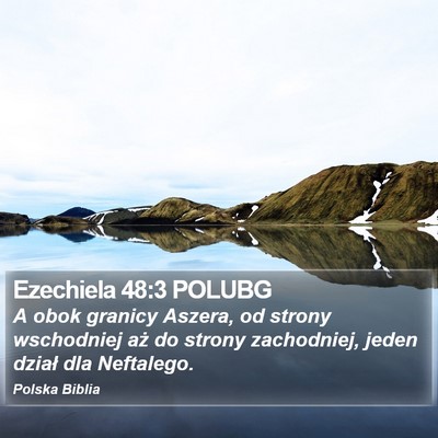 Ezechiela 48:3 POLUBG Bible Verse Image