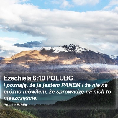Ezechiela 6:10 POLUBG Bible Verse Image