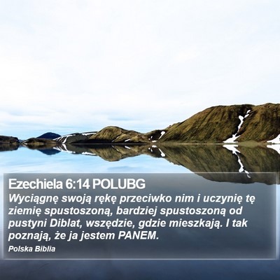 Ezechiela 6:14 POLUBG Bible Verse Image