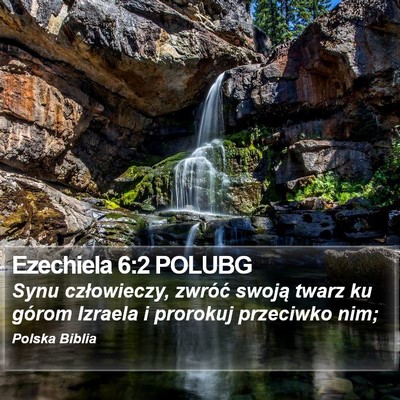 Ezechiela 6:2 POLUBG Bible Verse Image