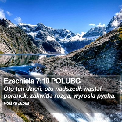 Ezechiela 7:10 POLUBG Bible Verse Image