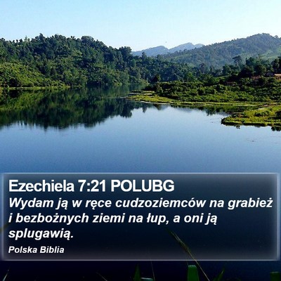 Ezechiela 7:21 POLUBG Bible Verse Image