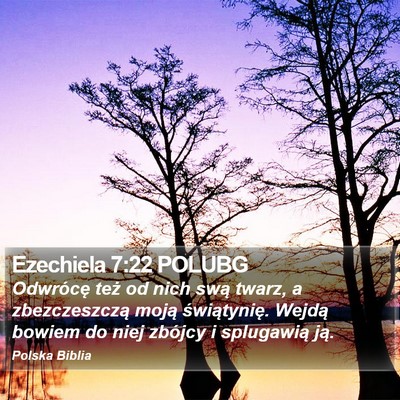 Ezechiela 7:22 POLUBG Bible Verse Image