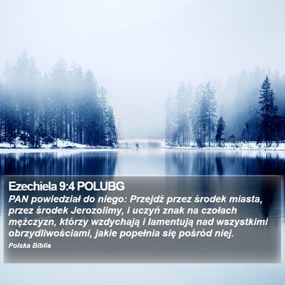 Ezechiela 9:4 POLUBG Bible Verse Image
