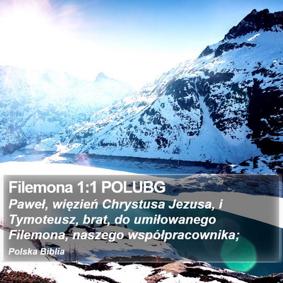 Filemona 1:1 POLUBG Bible Verse Image