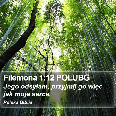 Filemona 1:12 POLUBG Bible Verse Image