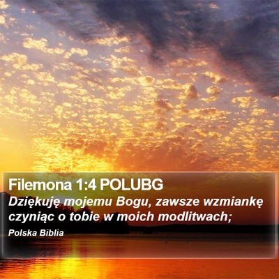 Filemona 1:4 POLUBG Bible Verse Image