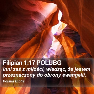 Filipian 1:17 POLUBG Bible Verse Image