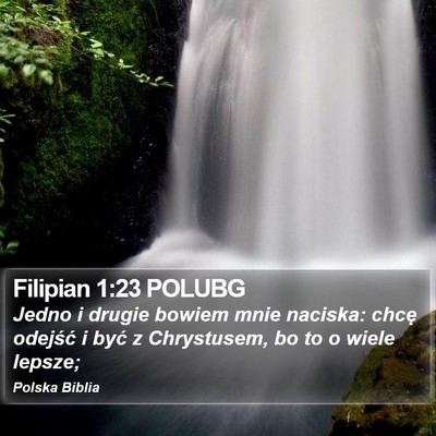 Filipian 1:23 POLUBG Bible Verse Image