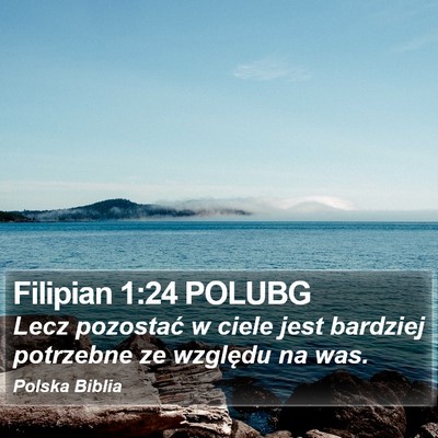 Filipian 1:24 POLUBG Bible Verse Image