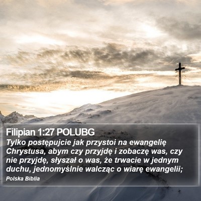 Filipian 1:27 POLUBG Bible Verse Image