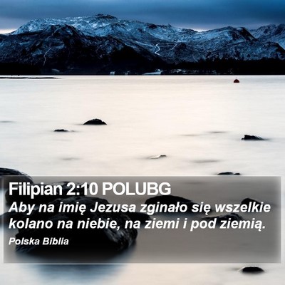Filipian 2:10 POLUBG Bible Verse Image