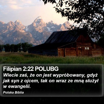 Filipian 2:22 POLUBG Bible Verse Image