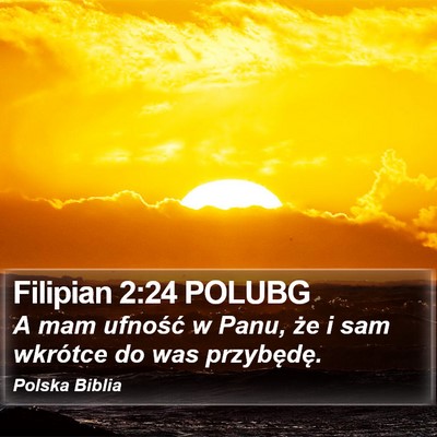 Filipian 2:24 POLUBG Bible Verse Image