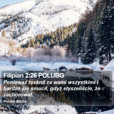 Filipian 2:26 POLUBG Bible Verse Image