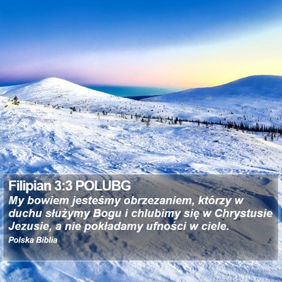 Filipian 3:3 POLUBG Bible Verse Image
