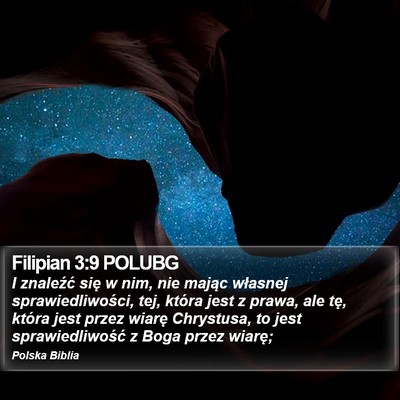 Filipian 3:9 POLUBG Bible Verse Image