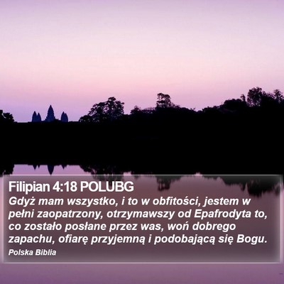Filipian 4:18 POLUBG Bible Verse Image