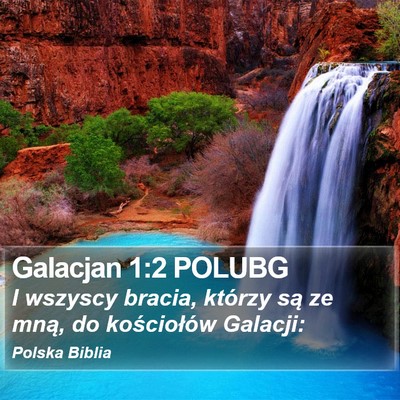 Galacjan 1:2 POLUBG Bible Verse Image