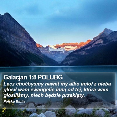 Galacjan 1:8 POLUBG Bible Verse Image
