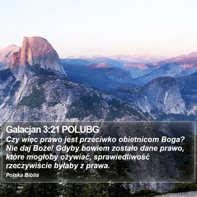 Galacjan 3:21 POLUBG Bible Verse Image