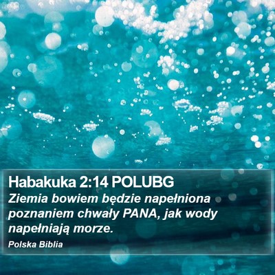 Habakuka 2:14 POLUBG Bible Verse Image