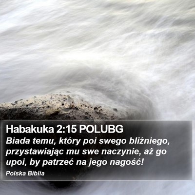 Habakuka 2:15 POLUBG Bible Verse Image