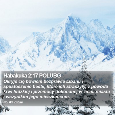 Habakuka 2:17 POLUBG Bible Verse Image