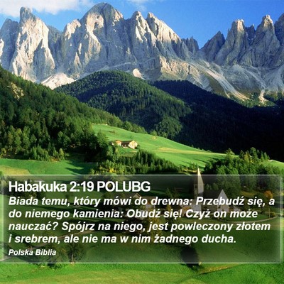 Habakuka 2:19 POLUBG Bible Verse Image