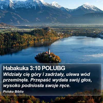 Habakuka 3:10 POLUBG Bible Verse Image