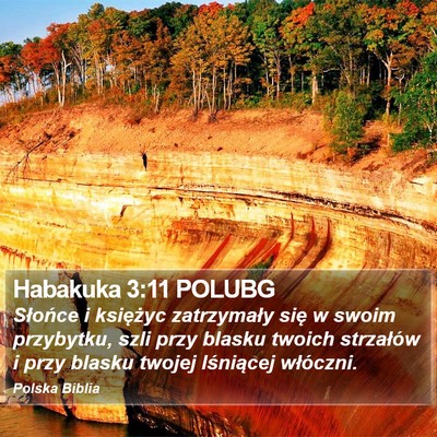 Habakuka 3:11 POLUBG Bible Verse Image