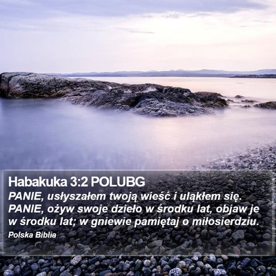 Habakuka 3:2 POLUBG Bible Verse Image
