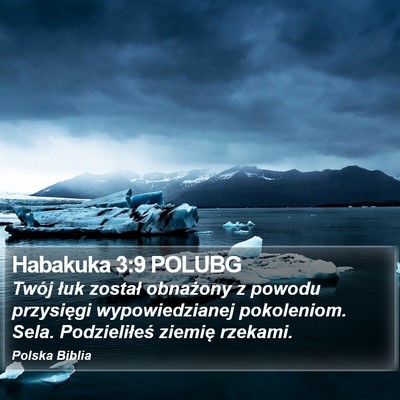 Habakuka 3:9 POLUBG Bible Verse Image