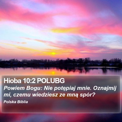 Hioba 10:2 POLUBG Bible Verse Image