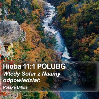 Hioba 11:1 POLUBG Bible Verse Image