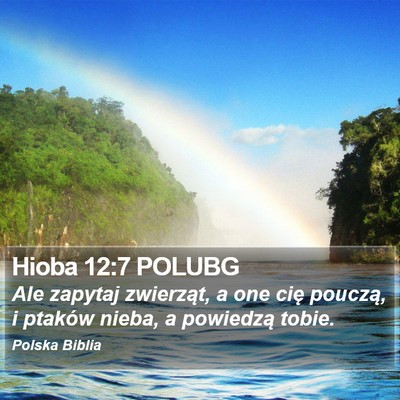 Hioba 12:7 POLUBG Bible Verse Image