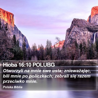 Hioba 16:10 POLUBG Bible Verse Image