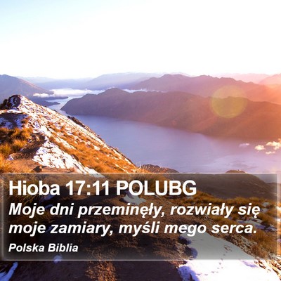 Hioba 17:11 POLUBG Bible Verse Image
