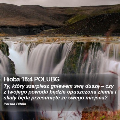 Hioba 18:4 POLUBG Bible Verse Image