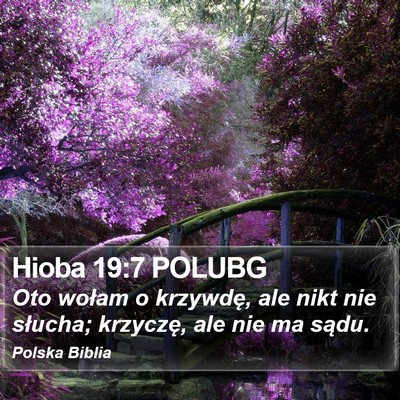 Hioba 19:7 POLUBG Bible Verse Image