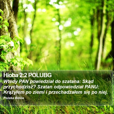 Hioba 2:2 POLUBG Bible Verse Image