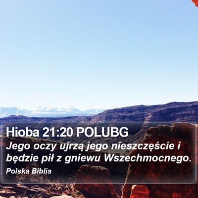 Hioba 21:20 POLUBG Bible Verse Image