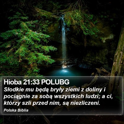 Hioba 21:33 POLUBG Bible Verse Image