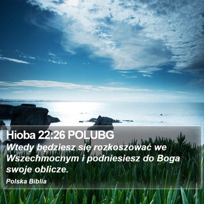 Hioba 22:26 POLUBG Bible Verse Image